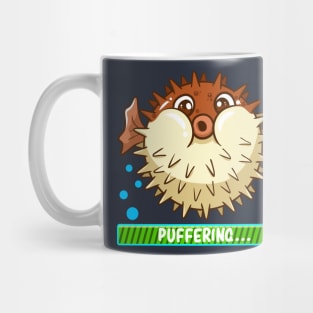 Pufferfish Puffering Fish Mug